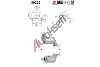 AS Katalyztor ASA 30225, 30225