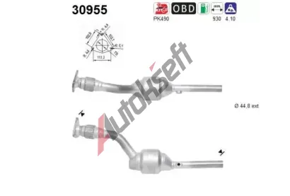 AS Katalyzátor ASA 30955, 30955  AS Katalyzátor ASA 30955, 30955