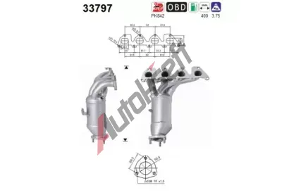 AS Katalyzátor ASA 33797, 33797 AS Katalyzátor ASA 33797, 33797