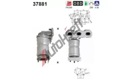 AS Katalyzátor ASA 37881, 37881 AS Katalyzátor ASA 37881, 37881