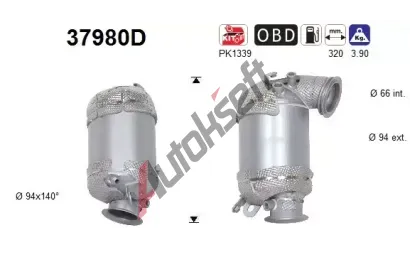 AS Katalyzátor ASA 37980D, 37980D AS Katalyzátor ASA 37980D, 37980D