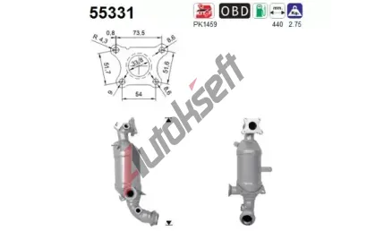 AS Katalyzátor ASA 55331, 55331 AS Katalyzátor ASA 55331, 55331