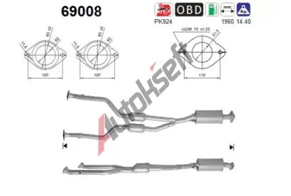 AS Katalyz�tor ASA 69008, 69008