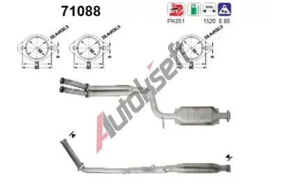 AS Katalyztor ASA 71088, 71088