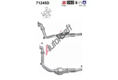 AS Katalyz�tor ASA 71245D, 71245D