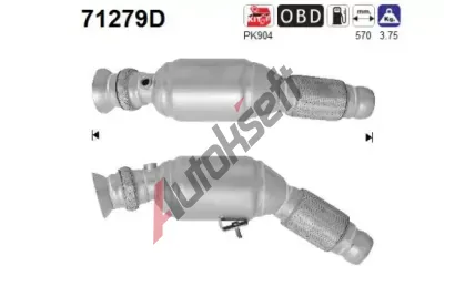 AS Katalyztor ASA 71279D, 71279D