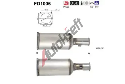AS Filtr pevnch stic ASA FD1006, FD1006