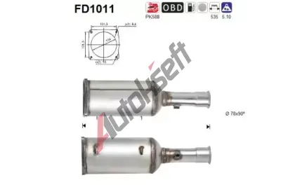 AS Filtr pevnch stic ASA FD1011, FD1011
