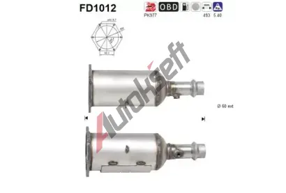 AS Filtr pevnch stic ASA FD1012, FD1012