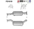 Filtr pevnch stic AS ‐ ASA FD1019