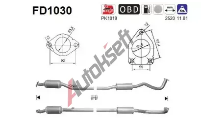 AS Filtr pevn�ch ��stic ASA FD1030, FD1030