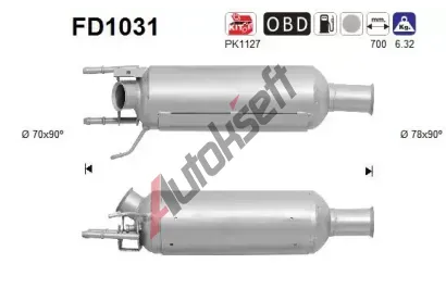 AS Filtr pevnch stic ASA FD1031, FD1031