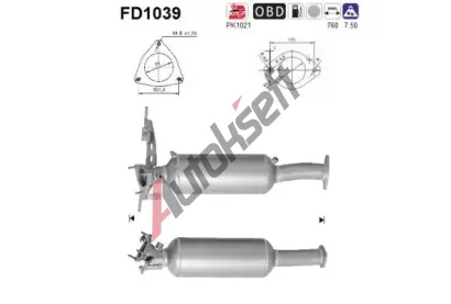 AS Filtr pevnch stic ASA FD1039, FD1039