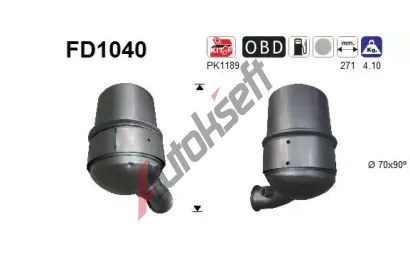 AS Filtr pevnch stic ASA FD1040, FD1040