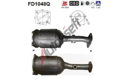AS Filtr pevnch stic ASA FD1048Q, FD1048Q