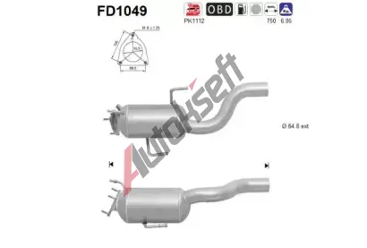 AS Filtr pevnch stic ASA FD1049, FD1049