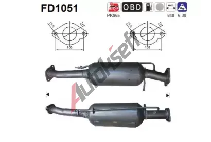 AS Filtr pevnch stic ASA FD1051, FD1051