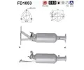 Filtr pevnch stic AS ‐ ASA FD1053