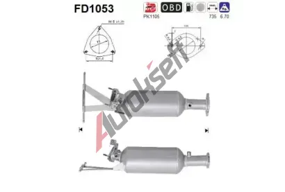 AS Filtr pevnch stic ASA FD1053, FD1053