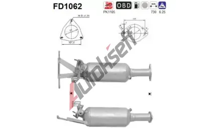 AS Filtr pevnch stic ASA FD1062, FD1062
