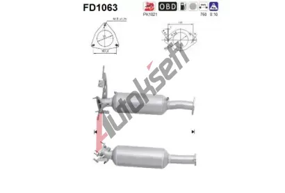 AS Filtr pevnch stic ASA FD1063, FD1063