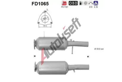 AS Filtr pevnch stic ASA FD1065, FD1065