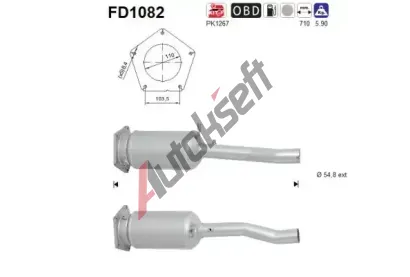AS Filtr pevnch stic ASA FD1082, FD1082