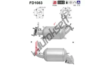 AS Filtr pevnch stic ASA FD1083, FD1083