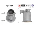 Filtr pevnch stic AS ‐ ASA FD1087