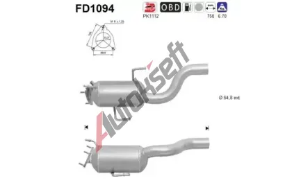 AS Filtr pevnch stic ASA FD1094, FD1094