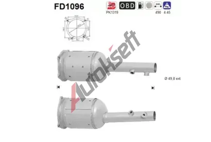 AS Filtr pevnch stic ASA FD1096, FD1096