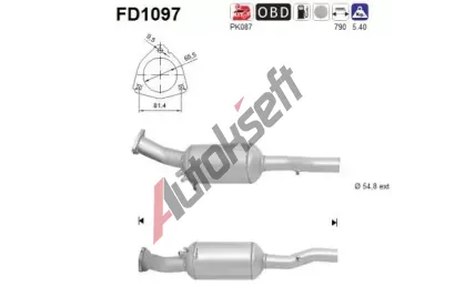 AS Filtr pevnch stic ASA FD1097, FD1097