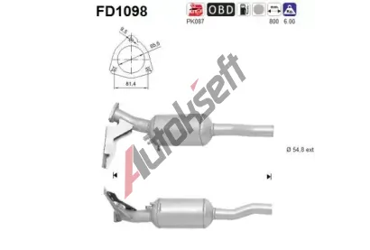 AS Filtr pevnch stic ASA FD1098, FD1098