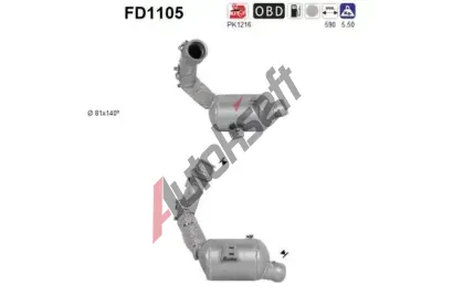 AS Filtr pevnch stic ASA FD1105, FD1105