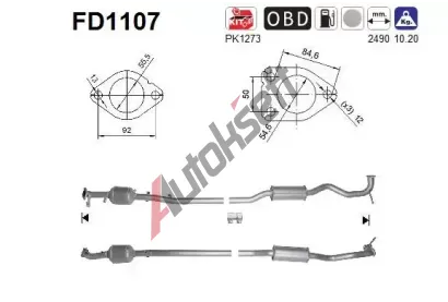 AS Filtr pevnch stic ASA FD1107, FD1107
