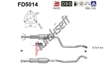 AS Filtr pevnch stic ASA FD5014, FD5014