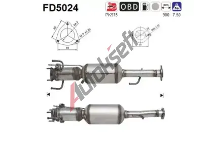 AS Filtr pevnch stic ASA FD5024, FD5024