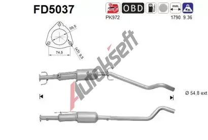 AS Filtr pevnch stic ASA FD5037, FD5037