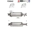 Filtr pevnch stic AS ‐ ASA FD5042