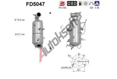 AS Filtr pevnch stic ASA FD5047, FD5047
