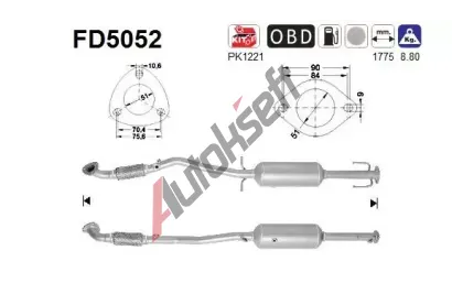 AS Filtr pevnch stic ASA FD5052, FD5052