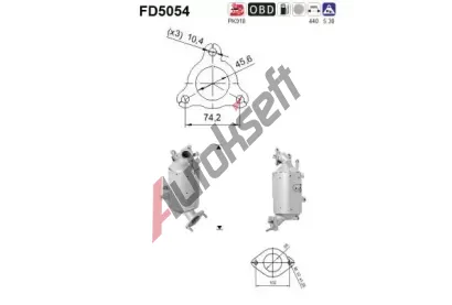 AS Filtr pevnch stic ASA FD5054, FD5054