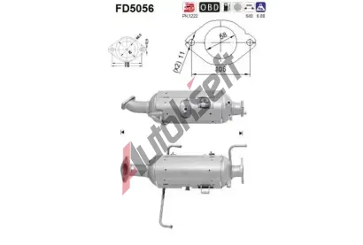 AS Filtr pevnch stic ASA FD5056, FD5056