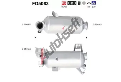 AS Filtr pevnch stic ASA FD5063, FD5063