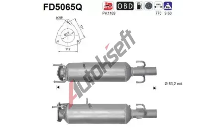 AS Filtr pevnch stic ASA FD5065Q, FD5065Q