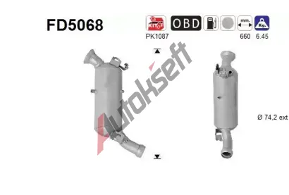 AS Filtr pevnch stic ASA FD5068, FD5068