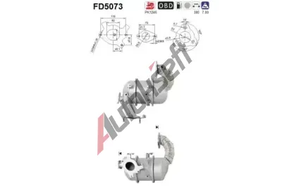 AS Filtr pevnch stic ASA FD5073, FD5073