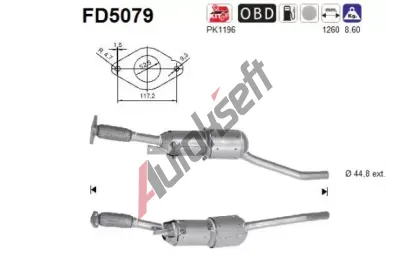 AS Filtr pevnch stic ASA FD5079, FD5079
