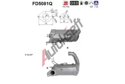 AS Filtr pevnch stic ASA FD5081Q, FD5081Q