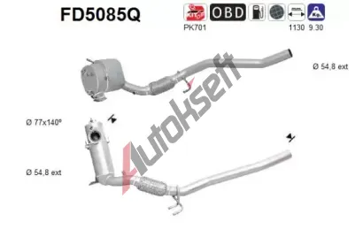 AS Filtr pevnch stic ASA FD5085Q, FD5085Q
